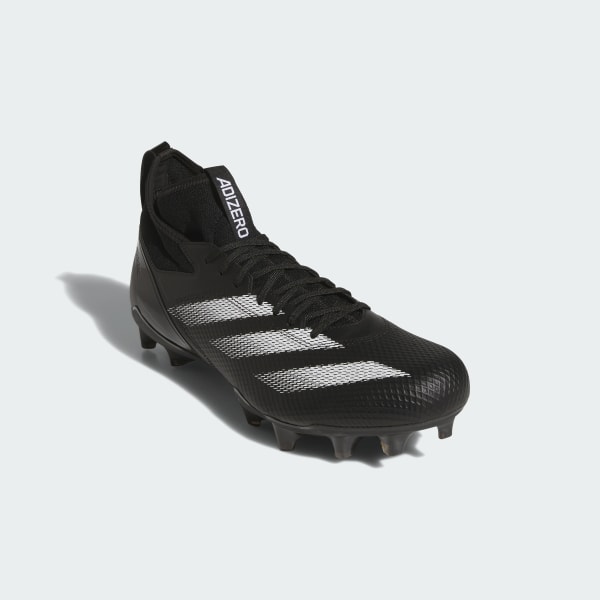 Black Adizero Impact Speed Juice American Football Cleats