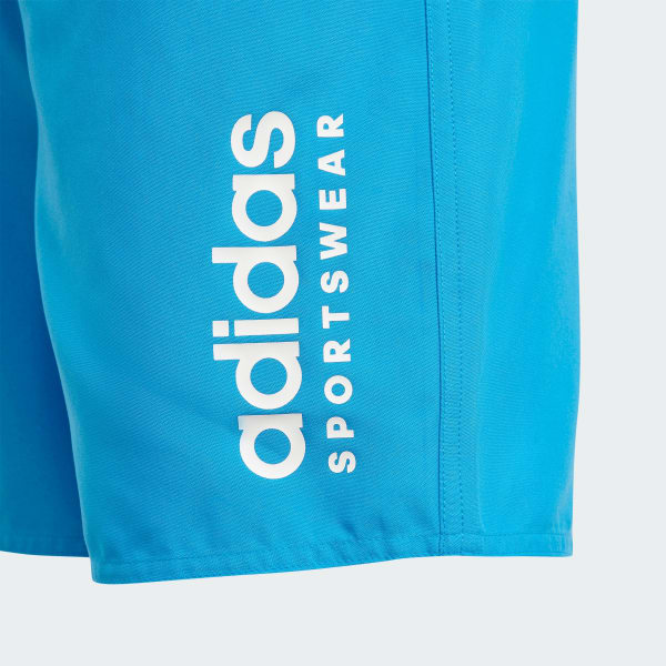 Blue Sportswear Essentials Logo CLX Swim Shorts Kids