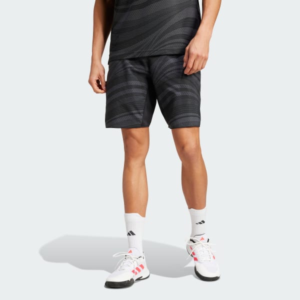 Grey Club Tennis Climacool Graphic Shorts
