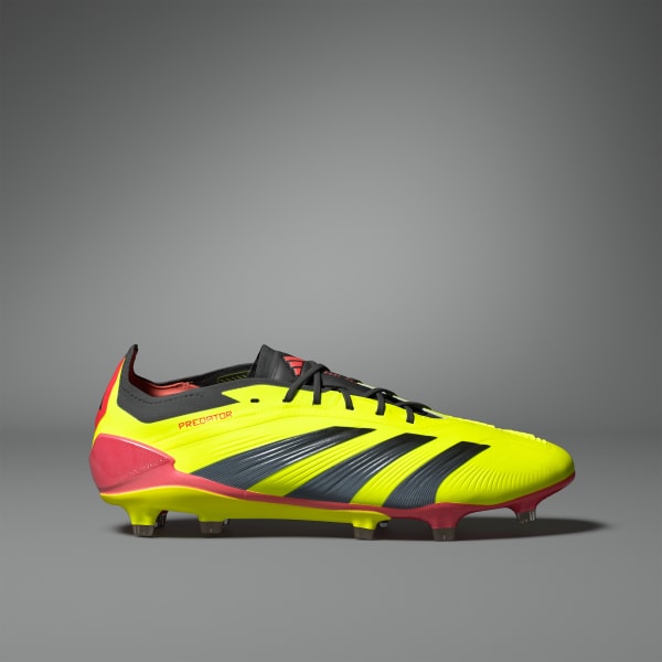 Yellow Predator Elite Firm Ground Football Boots