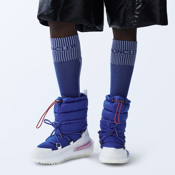 Blue Moncler x adidas Originals NMD Mid Shoes