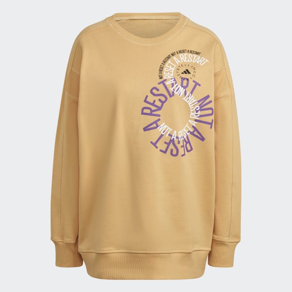 Κίτρινο adidas by Stella McCartney Sportswear Sweatshirt (Gender Neutral) BWC65