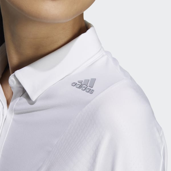 White 긴팔 스트레치 폴로 셔츠 BT757