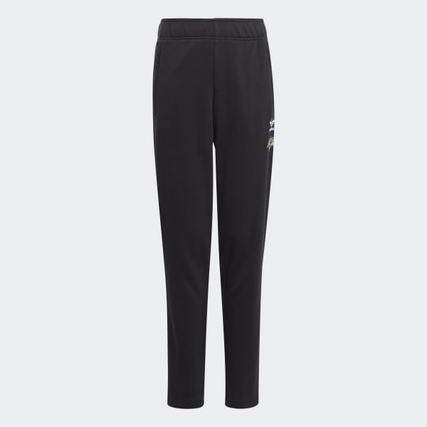 Negro Pantalón Estampado