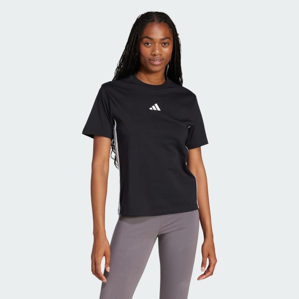cierna Essentials 3-Stripes Cotton T-Shirt