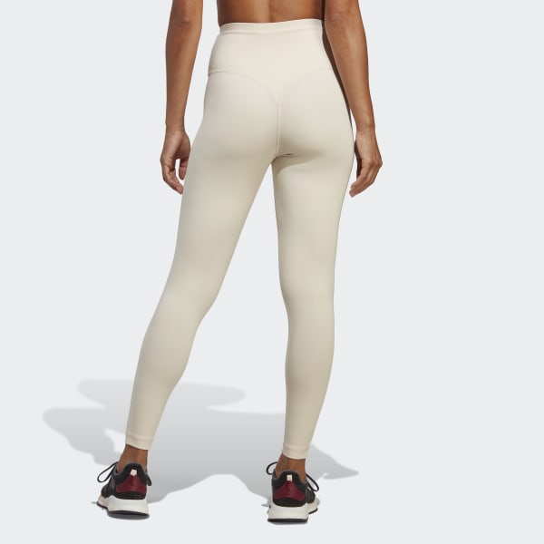 adidas Sports Club High-Waist 7/8 Leggings - Beige | adidas Philippines