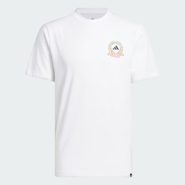 สีขาว เสื้อยืดพิมพ์ลาย 90s Nostalgia City