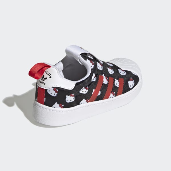White Hello Kitty Superstar 360 Shoes
