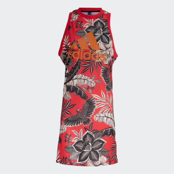 Vermelho Vestido Flamengo x Farm Rio