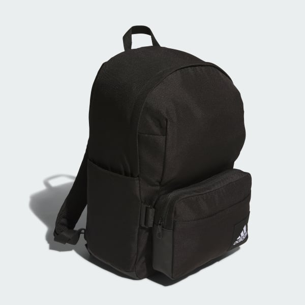 Black Essentials Two-In-One Backpack