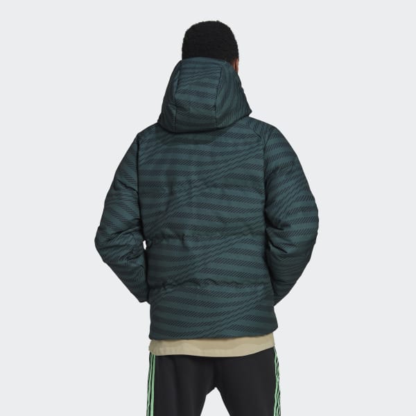 Svart Real Madrid Down Jacket