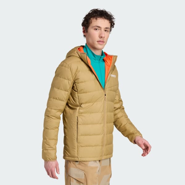 Marron Casaca con capucha Terrex Multi ligero plumón con CLIMAWARM