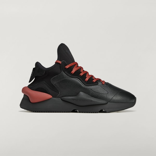 Y-3 KAIWA ブラック Y-3 KAIWA Yohji Yamamoto x Adidas Black Leather Sneaker