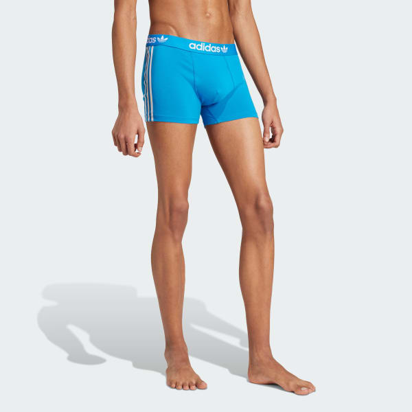 ブラック コンフォートフレックス コットン スリーストライプス トランクス
