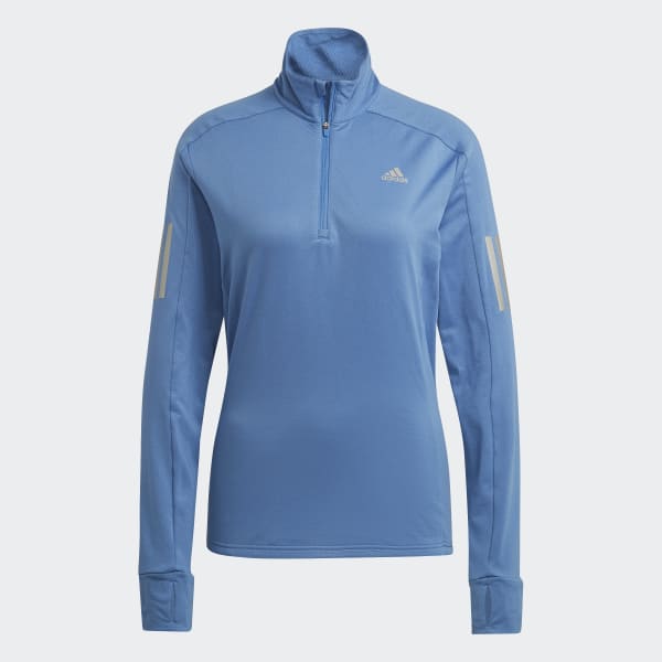 Μπλε Own the Run 1/2 Zip Warm Sweatshirt ITZ12