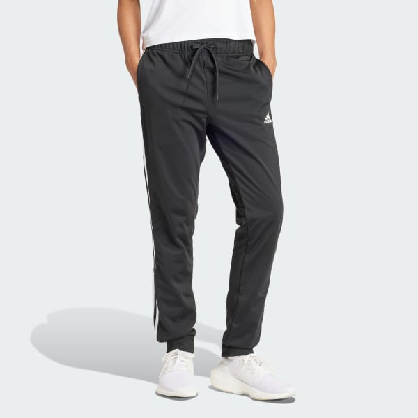 adidas Mens Primegreen Essentials Warm-Up Open Hem 3-Stripes Track Pants :  : Clothing, Shoes & Accessories