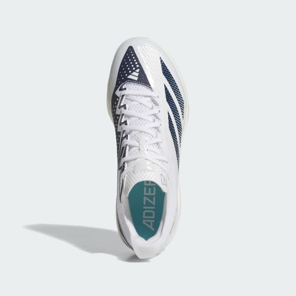 Adizero Electric II Cleats　White　27.0　C adidas Adizero Electric + II Football Cleats - White | Free