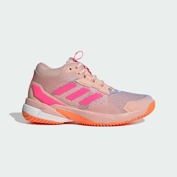 Rosa Zapatillas Crazyflight 6 Mid para Cancha Cubierta