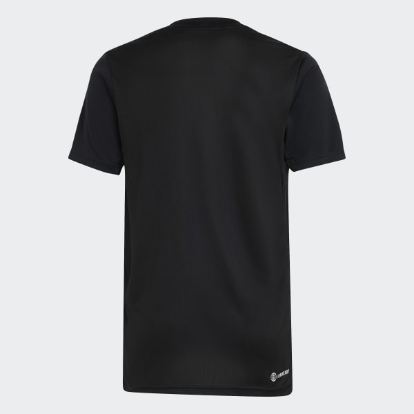 Schwarz Train Essentials AEROREADY Logo Regular-Fit T-Shirt