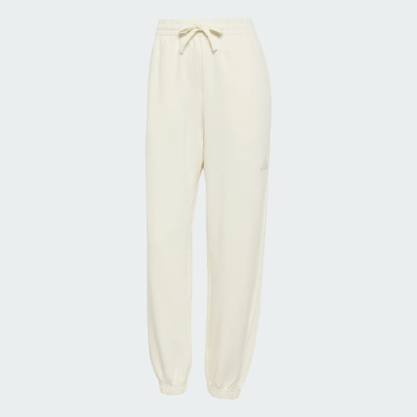 Beyaz ALL SZN French Terry Loose Eşofman Altı