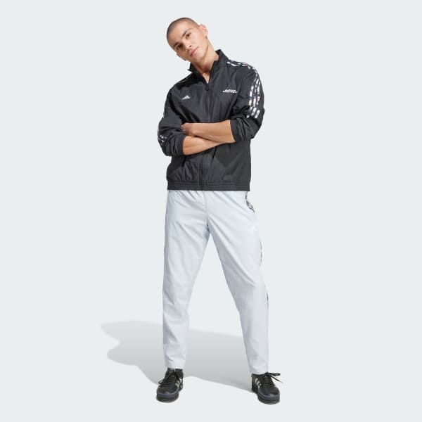 Negro Chamarra Deportiva Tiro Pride