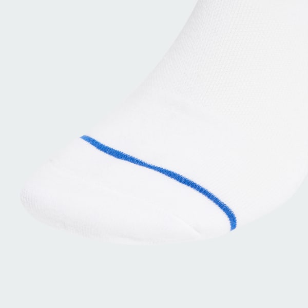 ホワイト クルー スポーツウェア ブロックソックス 2足組