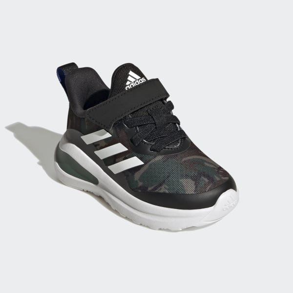 Schwarz FortaRun Sport Running Elastic Lace and Top Strap Schuh