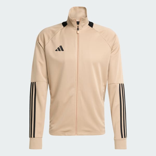 Brown Sereno AEROREADY Cut 3-Stripes Slim Track Jacket
