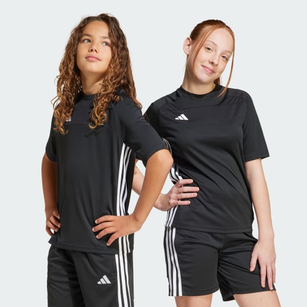 Negro Polo Tiro 25 Essentials (Adolescentes)