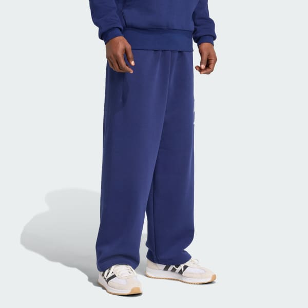 パンツ adidas originals COLLEGIATE WIDE LEG SWEAT JOGGERS Collegiate Wide Leg Sweat Pants - White | adidas Hong Kong