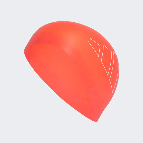 oranzová Plavecká čepice adidas Logo