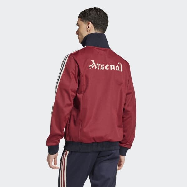 adidas Arsenal Originals Track Top - Burgundy | Free