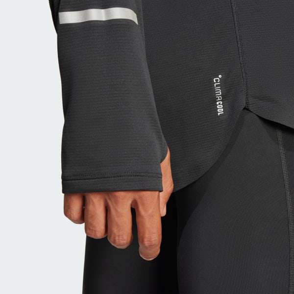 Maglia da running Ultimate Reflective Long Sleeve Nero adidas adidas Italia