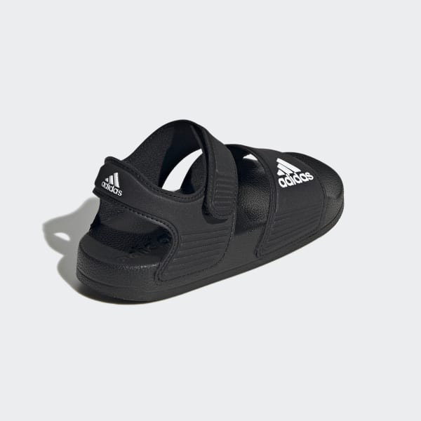 Black Adilette Sandals