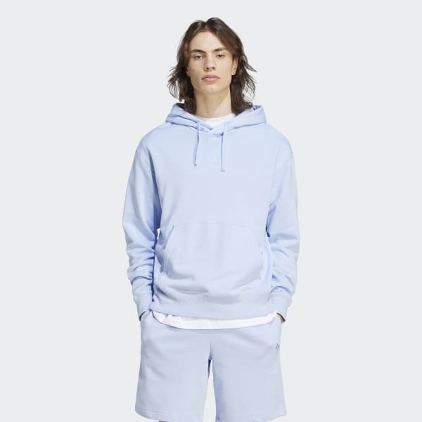 adidas ALL SZN French Terry Hoodie - Blue | Men\'s Lifestyle | adidas US