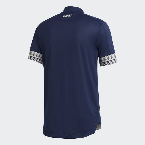 Azul Camiseta Visitante Oficial Juventus 20/21 (UNISEX)