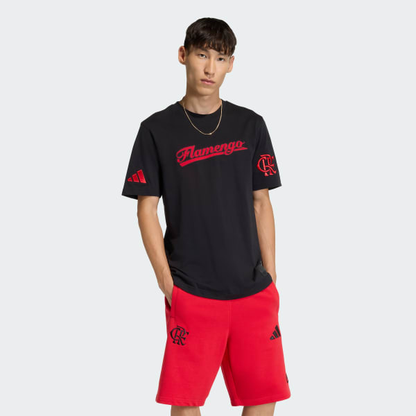 Preto Camiseta CR Flamengo US Pack