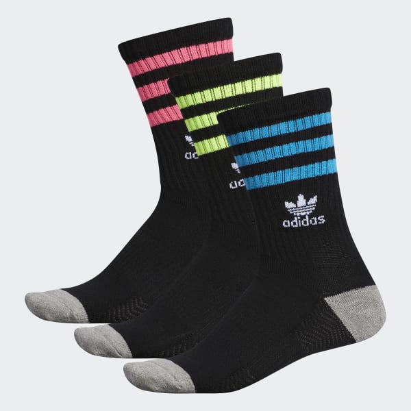 roller crew socks 3 pairs