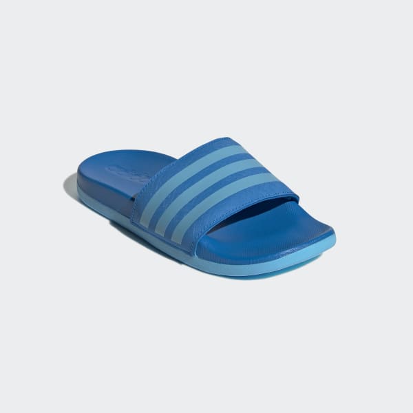Azul Chanclas Adilette Comfort