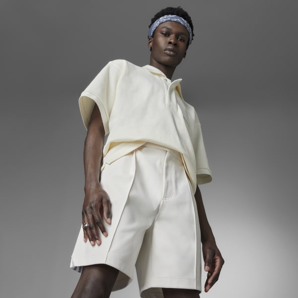 White Blue Version Tie-Break Shorts
