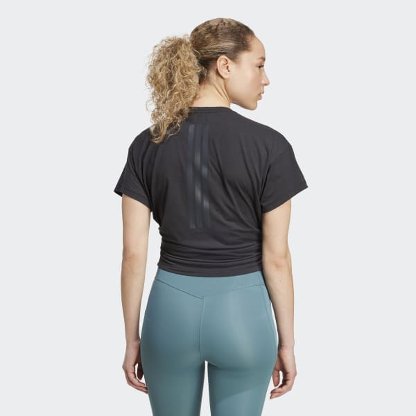 ◆adidas◆ power tee JX1190 adidas Power Tee - Black | Free Shipping with adiClub
