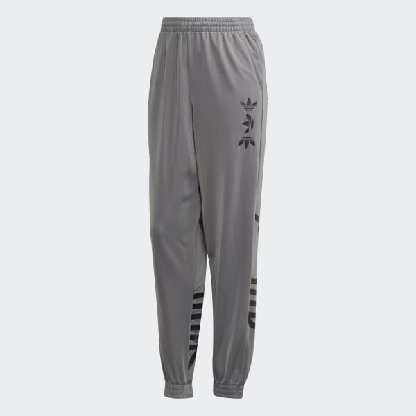 grey adidas trackies