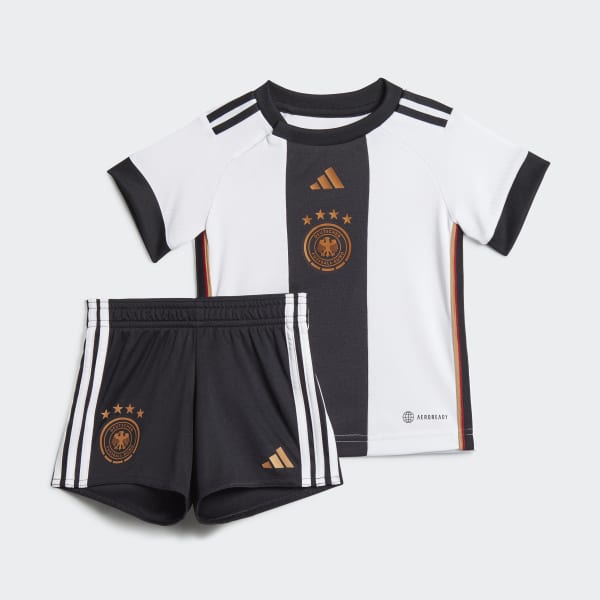 adidas Germany 22 Home Baby Kit - White, Kids' Soccer
