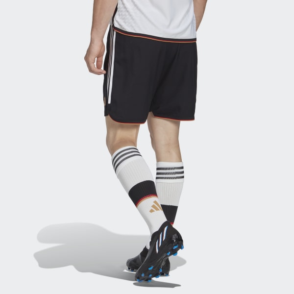 Zwart Duitsland 22 Authentieke Thuisshort GY007