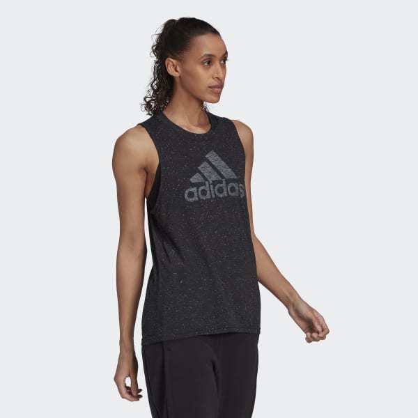 Zwart Future Icons Winners 3 Tanktop TV054