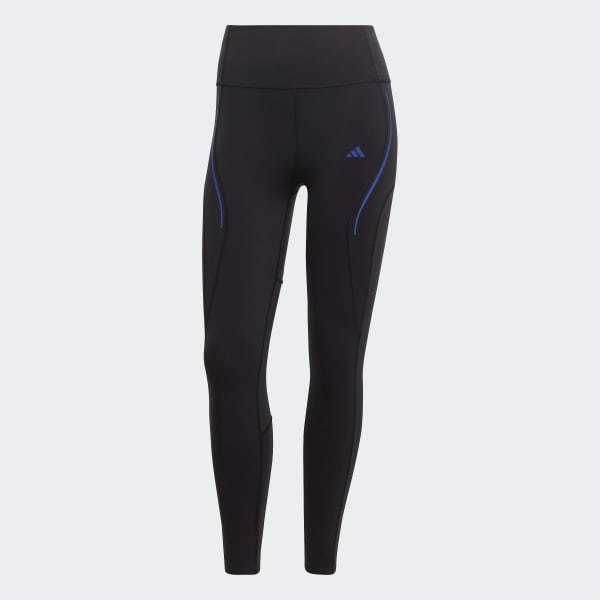 Negro Mallas de Entrenamiento HIIT Tailored Corte Alto