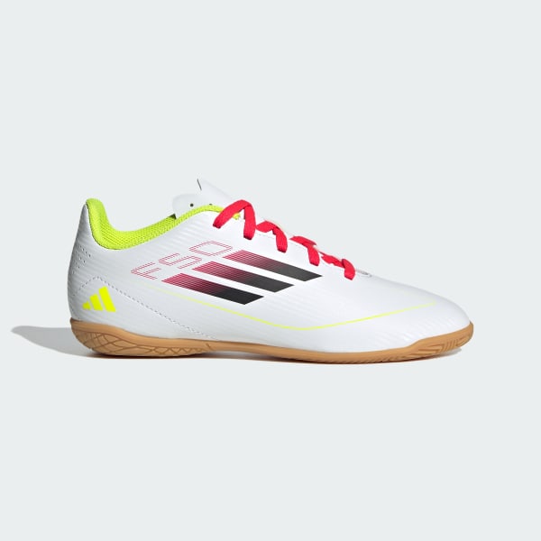 สีขาว รองเท้าฟุตบอล F50 Club Indoor สำหรับเด็ก