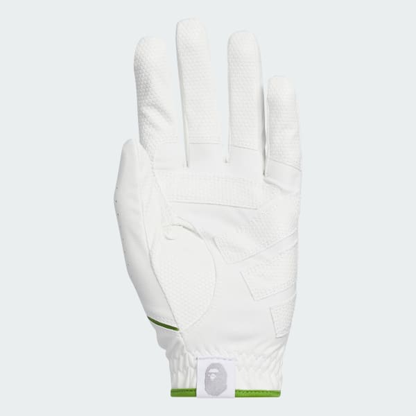 Blanco Guantes de Golf BAPE x adidas