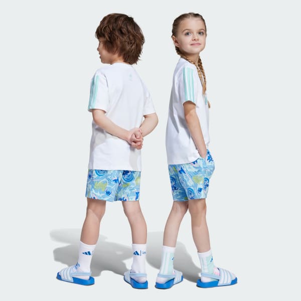 Putih Setelan T-Shirt Anak Lilo dan Stitch adidas x Disney