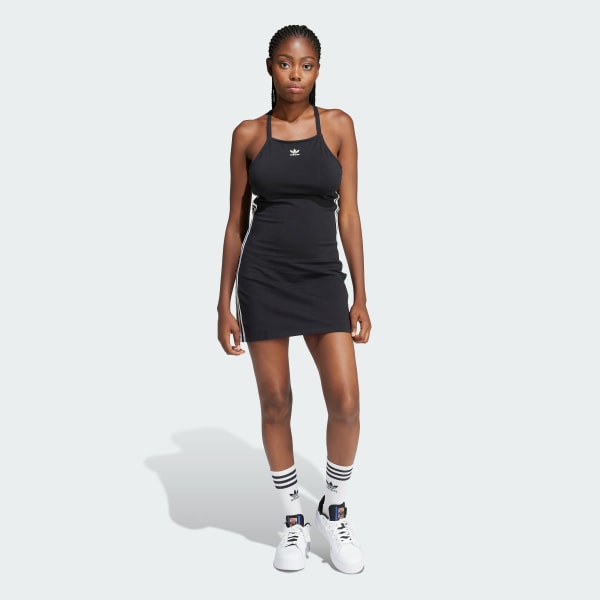 adidas 3-Stripes Mini Dress - Black | Women's Lifestyle | adidas US